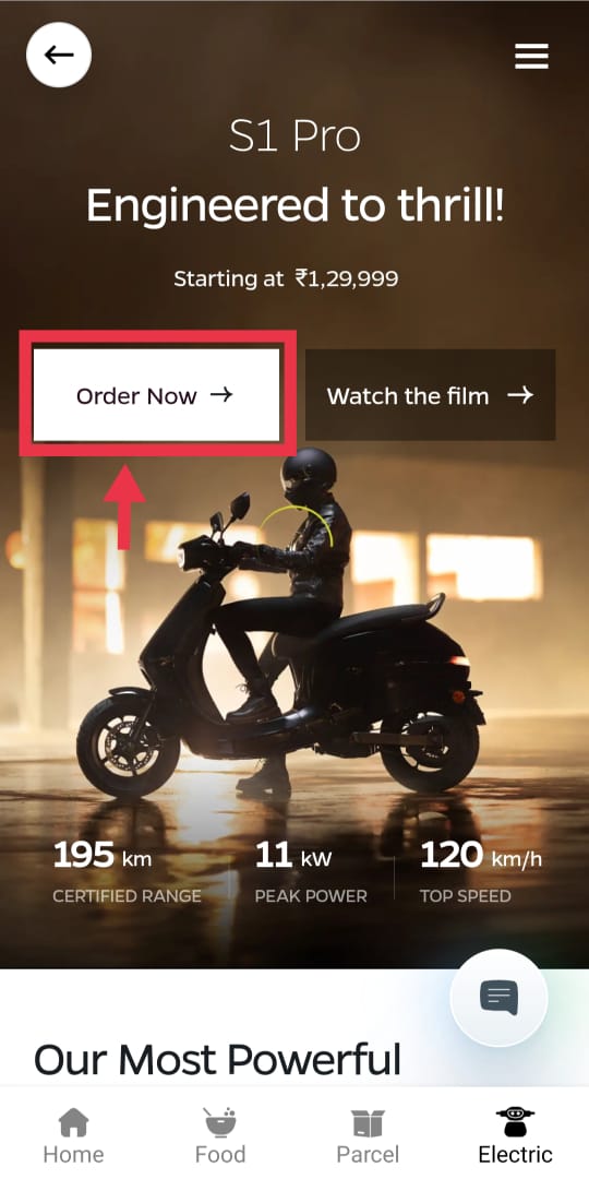 How to buy ola electric Scooter-Ola App
